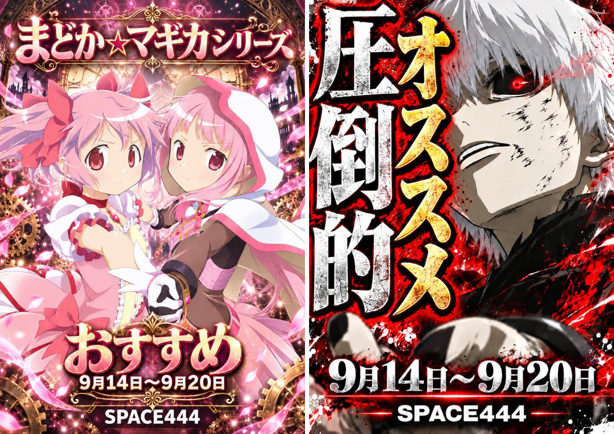 X-এ SPACE(スペース444＆666): 