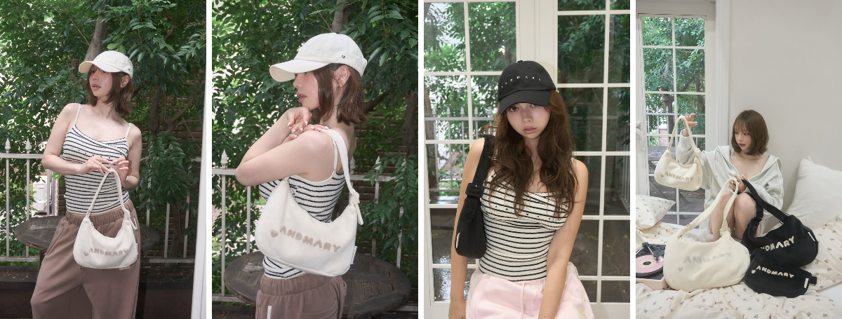 andmary bebe milky bag mini black andmary ♡ bebe milky bag mini 