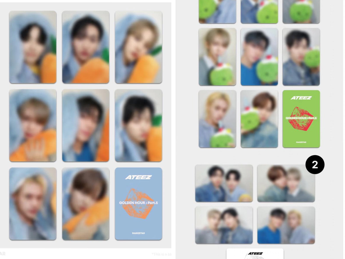 unununun в X: „ATEEZ 'GOLDEN HOUR : Part.5'🏴‍☠️ MAKESTAR LA