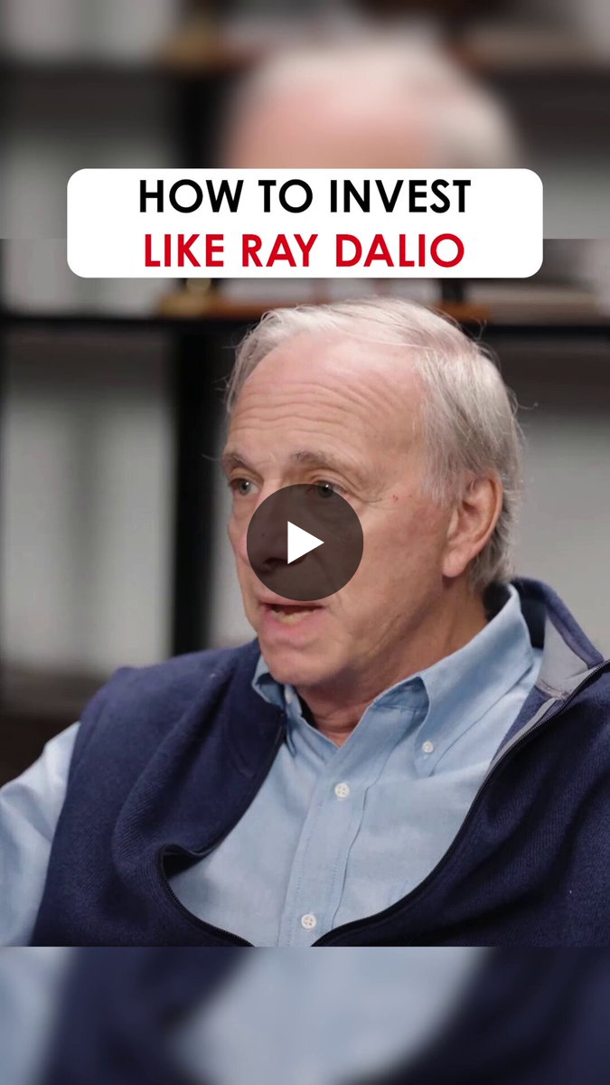 Ray Dalio on X: 