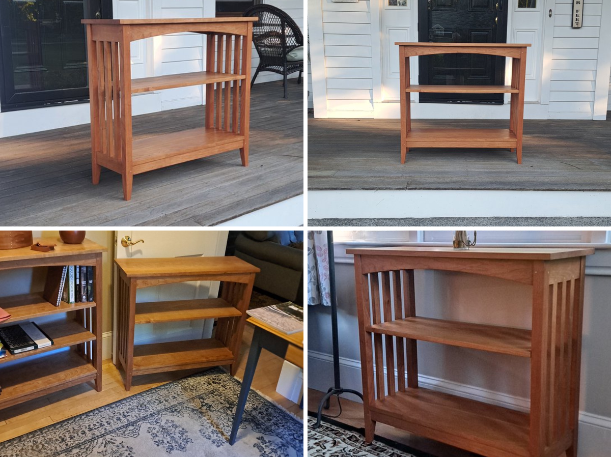 Practical Woodworker on X: "The Slatted Bookcase is done and in ...