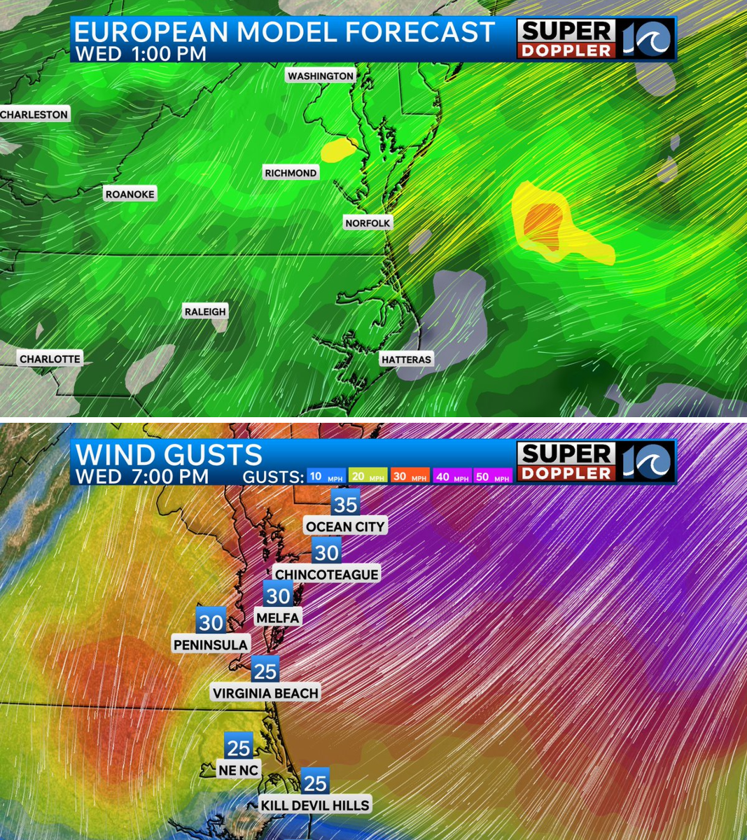 Brian Michigan on X: "A coastal low is expected to develop and send ...