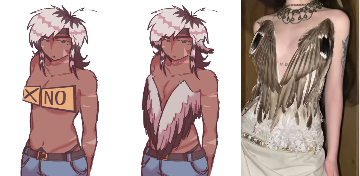 Isaac on X: "Fem!Ze as this reference i found on pinterest #AReGect # ...