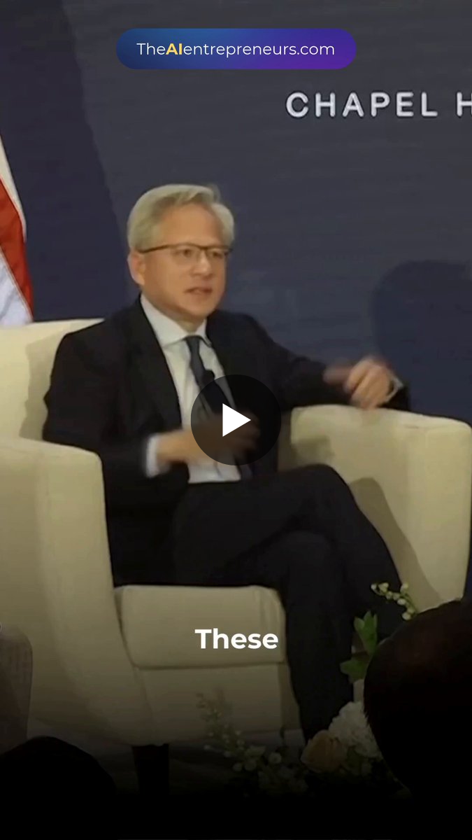 At the G20 Innovation Ministerial, @​JensenHuang joined U.S. Commerce Secretary @​howardlutnick to discuss the infrastructure the Intelligence Age requires. A gigawatt-scale AI factory is a $50–60 billion investment. At that cost, the architecture cannot be so