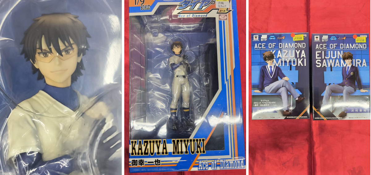 ダイヤのA 御幸一也　沢村栄純　フィギュア　break time 新品未使用 K-BOOKS キャラ館 on X: 