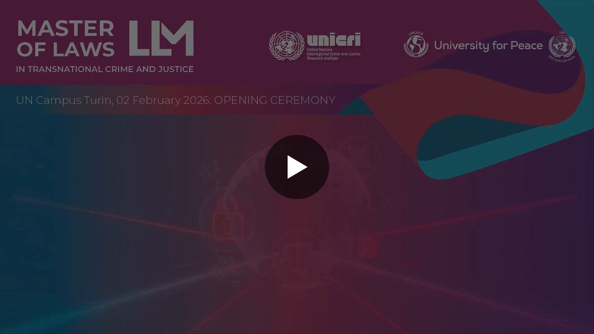 UNICRI on X: "⚖️ Young generations have an important role to play in ...