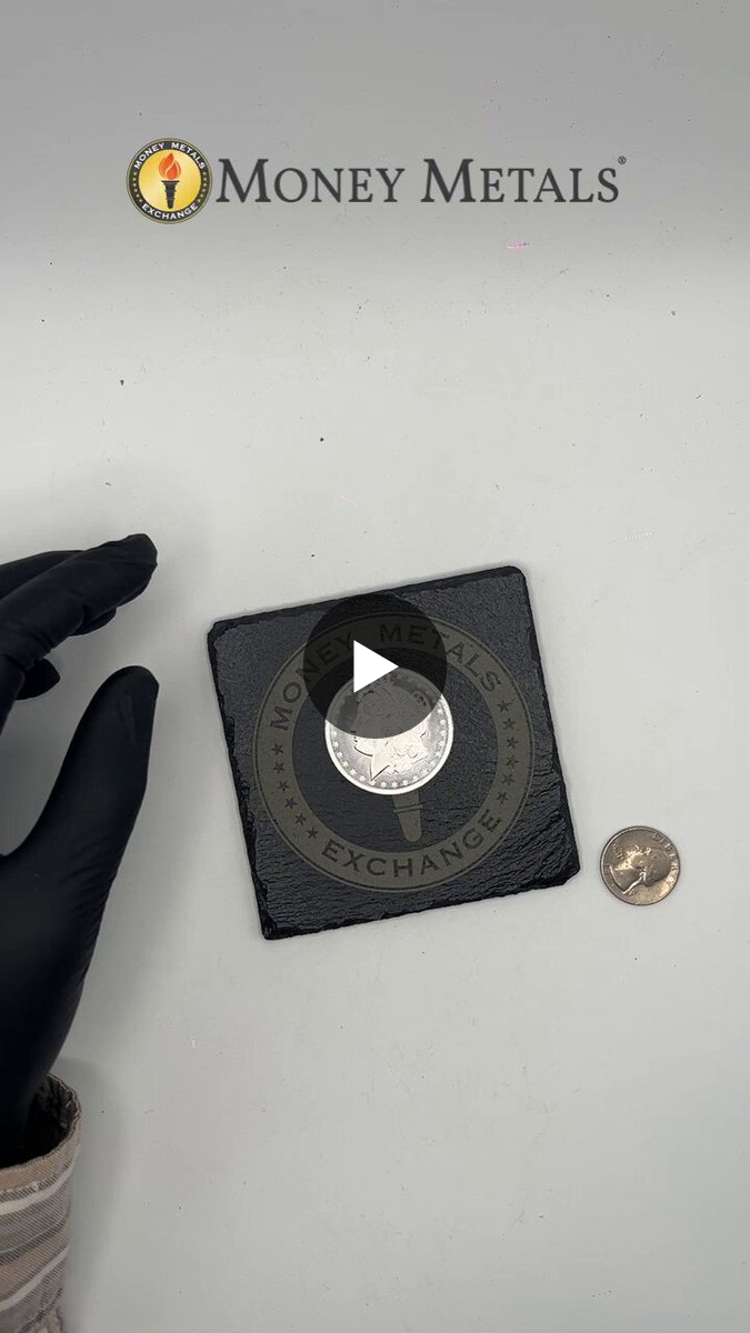 Money Metals on X: "See the Morgan 1 oz Silver Round up close. This ...