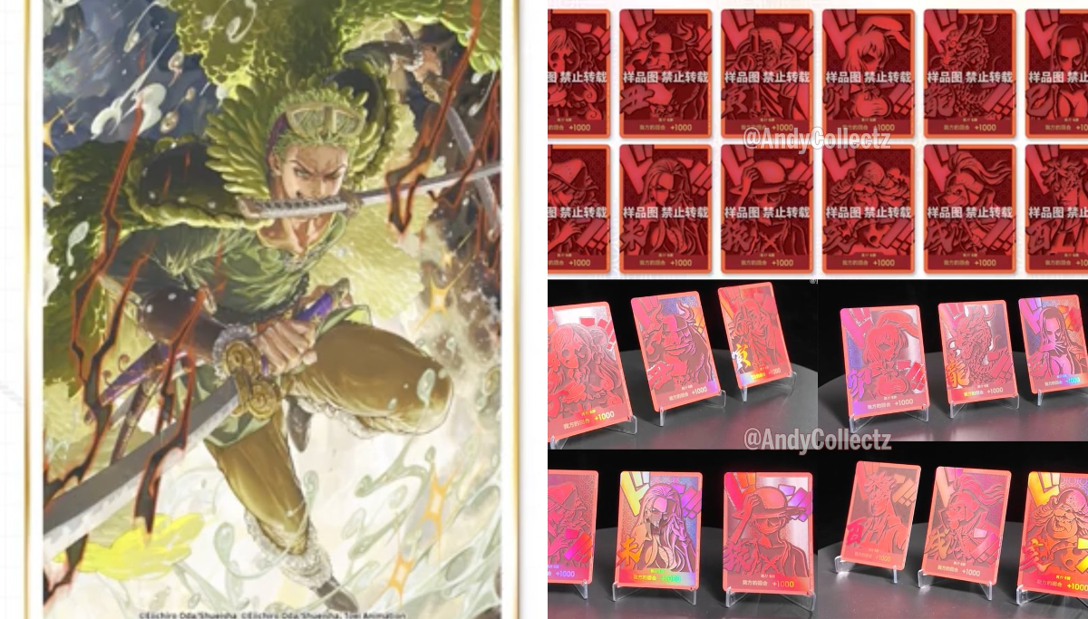 Andy Collectz в X: „Official reveal of new Chinese OPTCG Cards