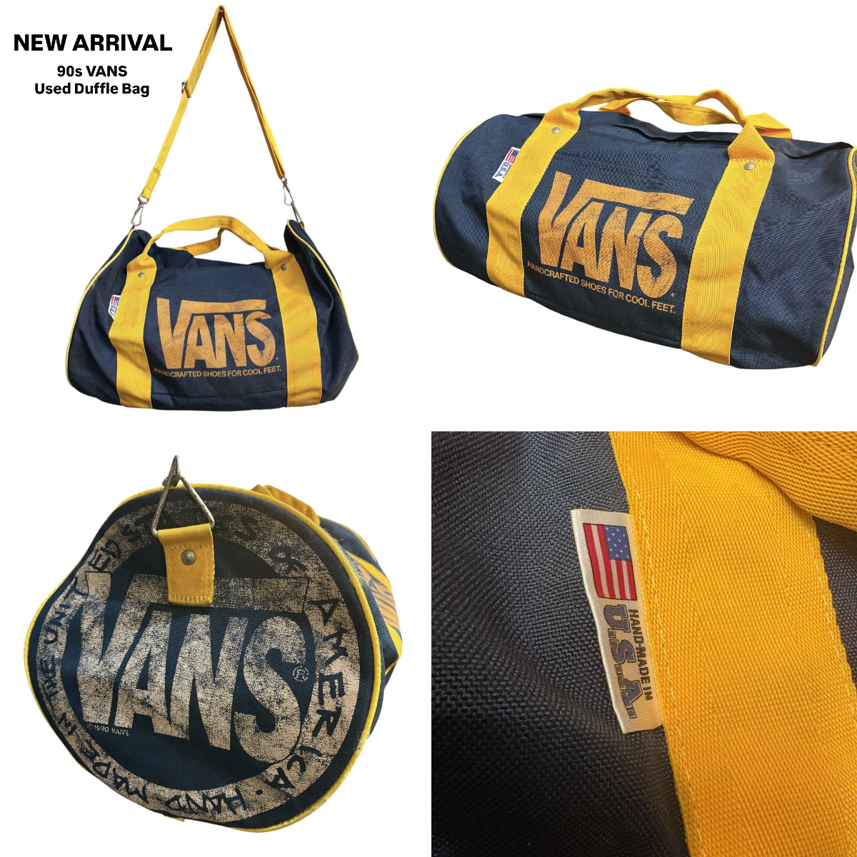 バンズ VANS ヴィンテージ 90'S ボストン バッグ POTBOUND on X: 