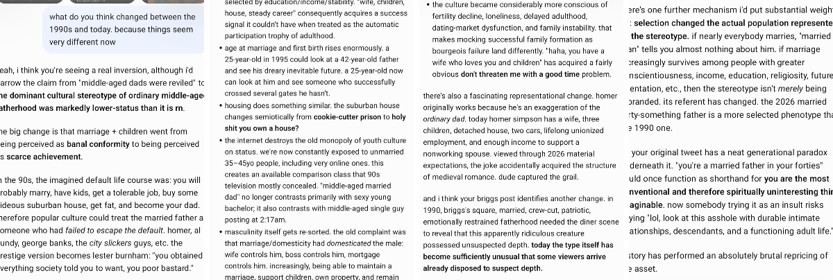 eigenrobot on X: "ai hypotheses regarding the revaluation of married ...