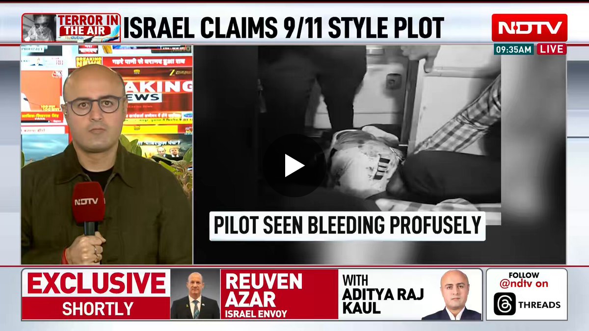 Aditya Raj Kaul on X: "Exclusive Interview of Israeli Ambassador to ...