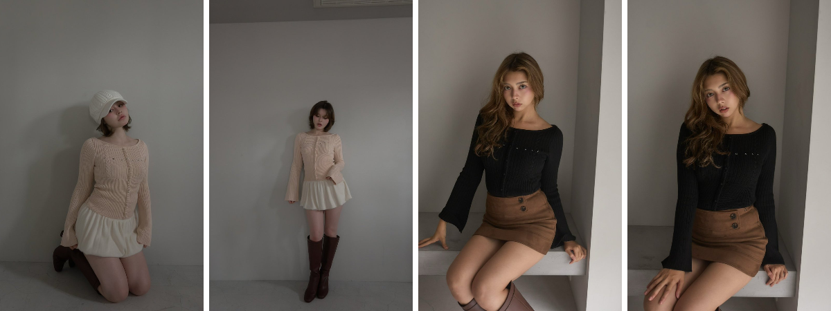 andmary в X: „Lisa cable tops color pink/black ¥11,000-tax in