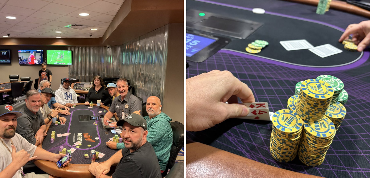 Ondrei on X: "Made the final table in League with the shortest stack ...