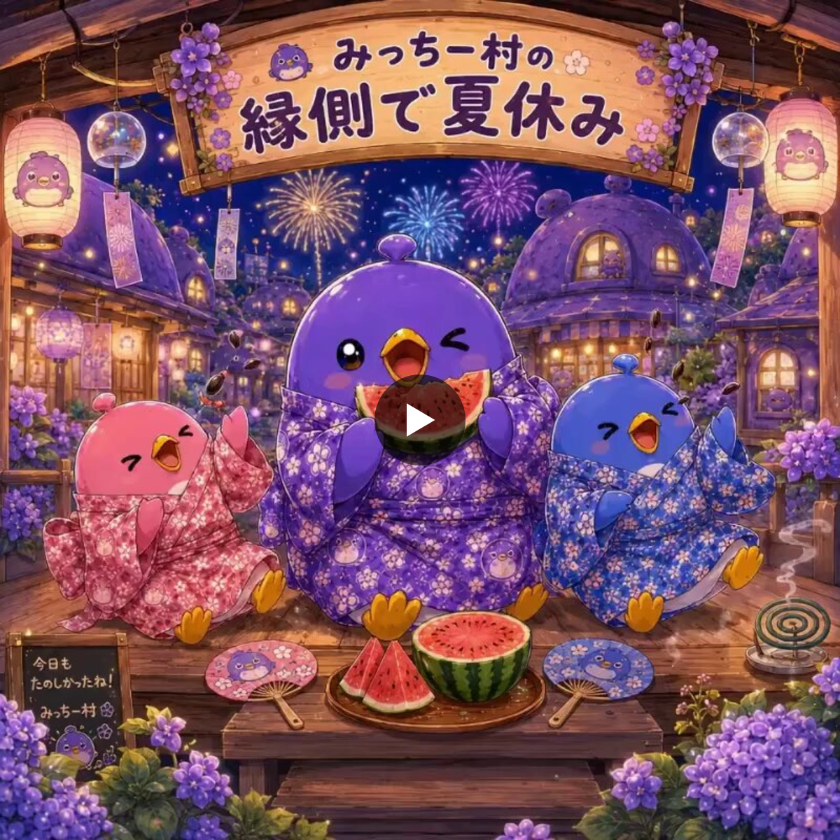 ハル　夏☀︎花火祭り・森の紅葉と癒しの仲間達・秋満喫・お雛様・未年リース rosado on X: 