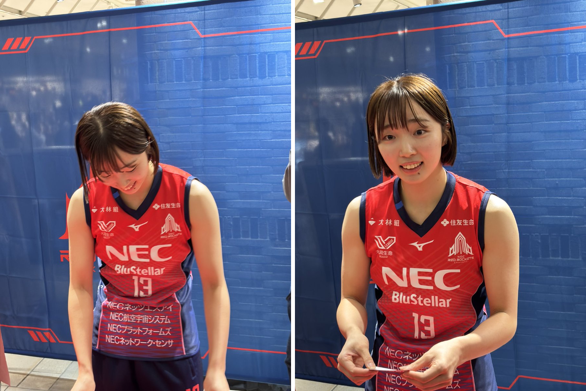 NECレッドロケッツ　髙橋美鈴　直筆サイン入り　ユニフォーム　高橋美鈴　Lサイズ みらべともぞー على X: 