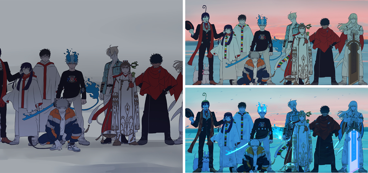 X-এ 青の祓魔師 公式: 