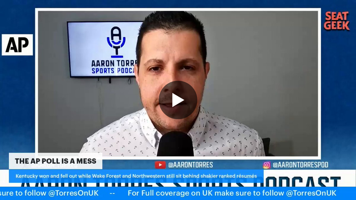 Aaron Torres on X: 