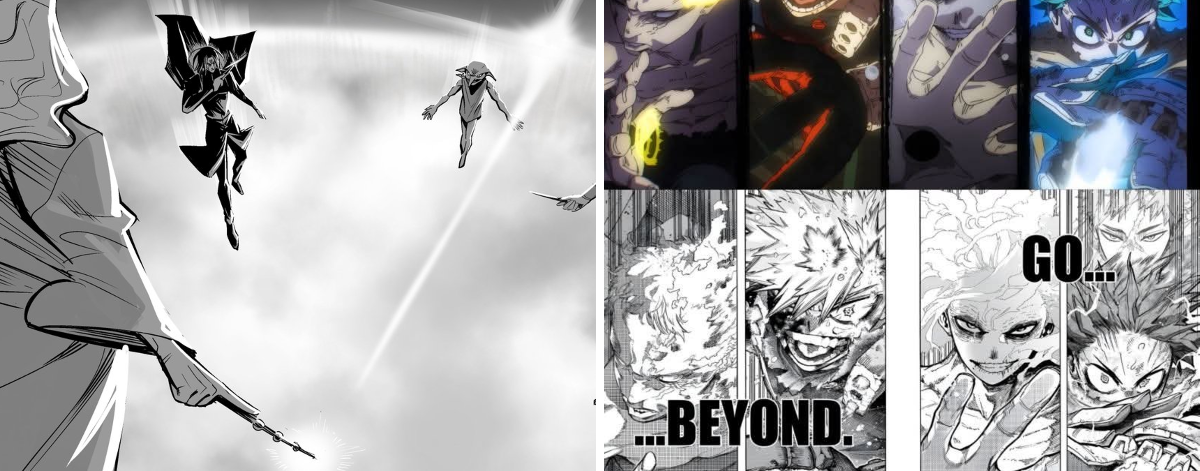 Alfacca on X: "@vampitellanine Need sm1 to draw this fight with the MHA ...