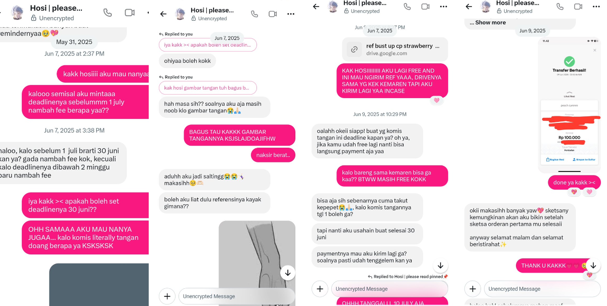 krs・collector on X: "@hazystxr tanggal 7 juni 2025, aku reach out kak ...