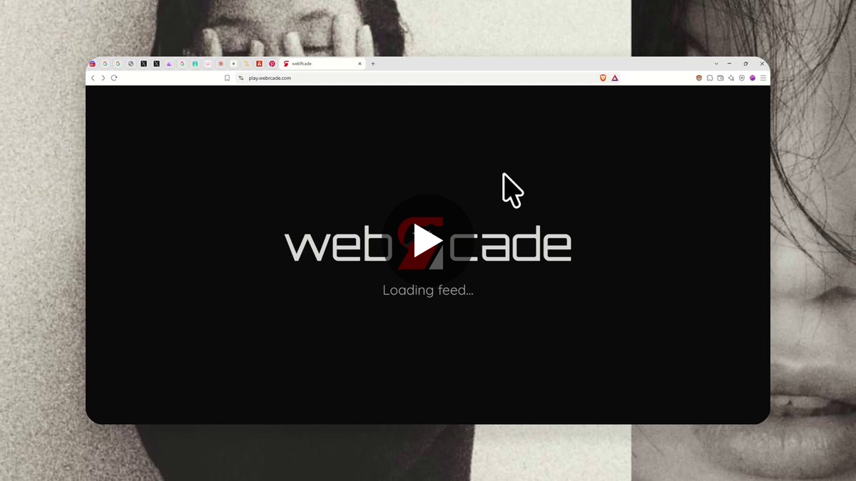 Forha on X: "A WHOLE RETRO GAMING LIBRARY IN YOUR BROWSER 👀 webЯcade ...