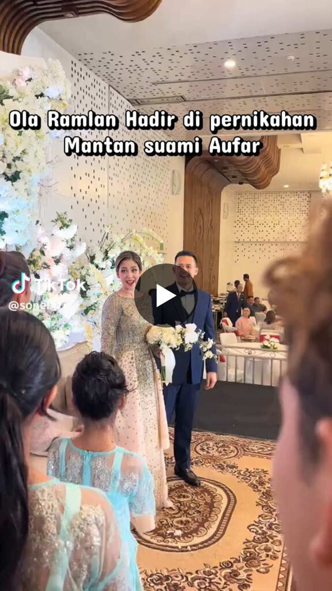apajadeh on X: "Olla Ramlan dateng k nikahan mantan bawa Tristan sma ...