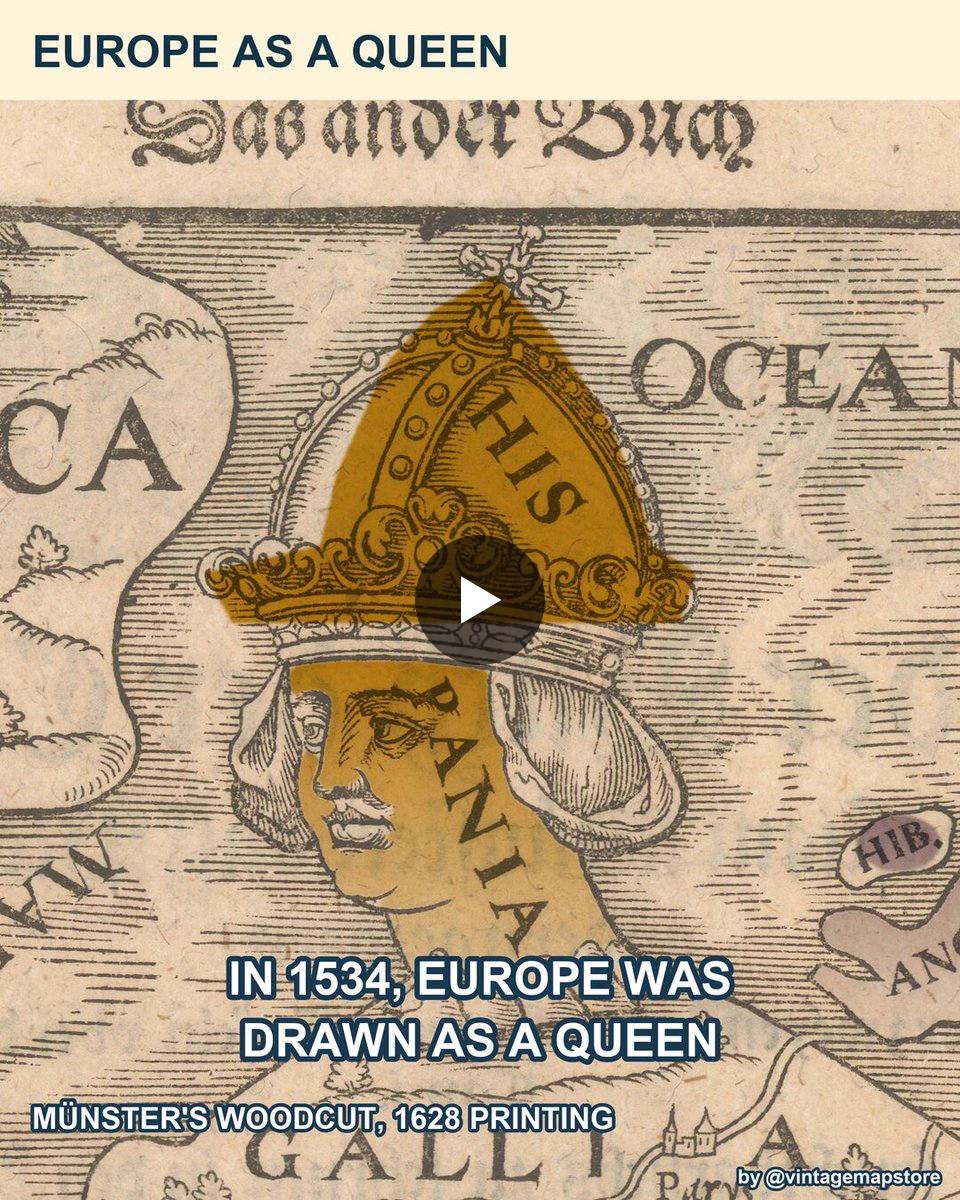 Vintage Maps on X: 