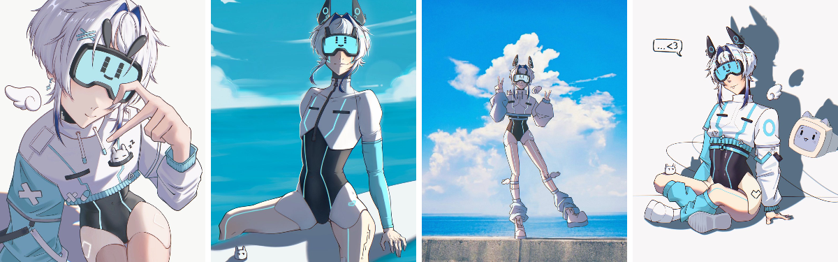 Lychee 2.0 💙 android vtuber 💙 3.0 DEBUT SOON on X: 