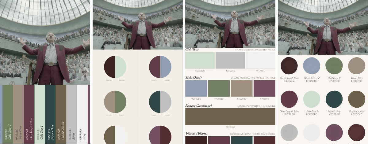 Meditations in Color on X: "@TomCruise four distilled palettes!" / X