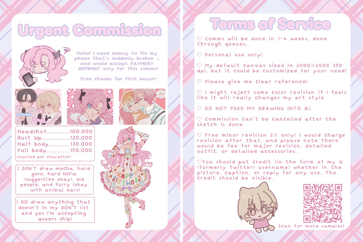 kie🎀 urg comms on📌 on X: 