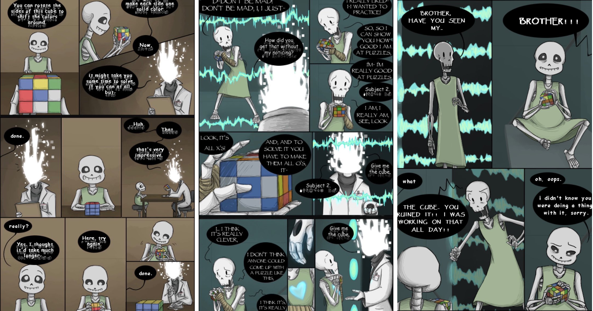 kitty 😽🩷 on X: "@loserplaylist from the popular undertale comic ...