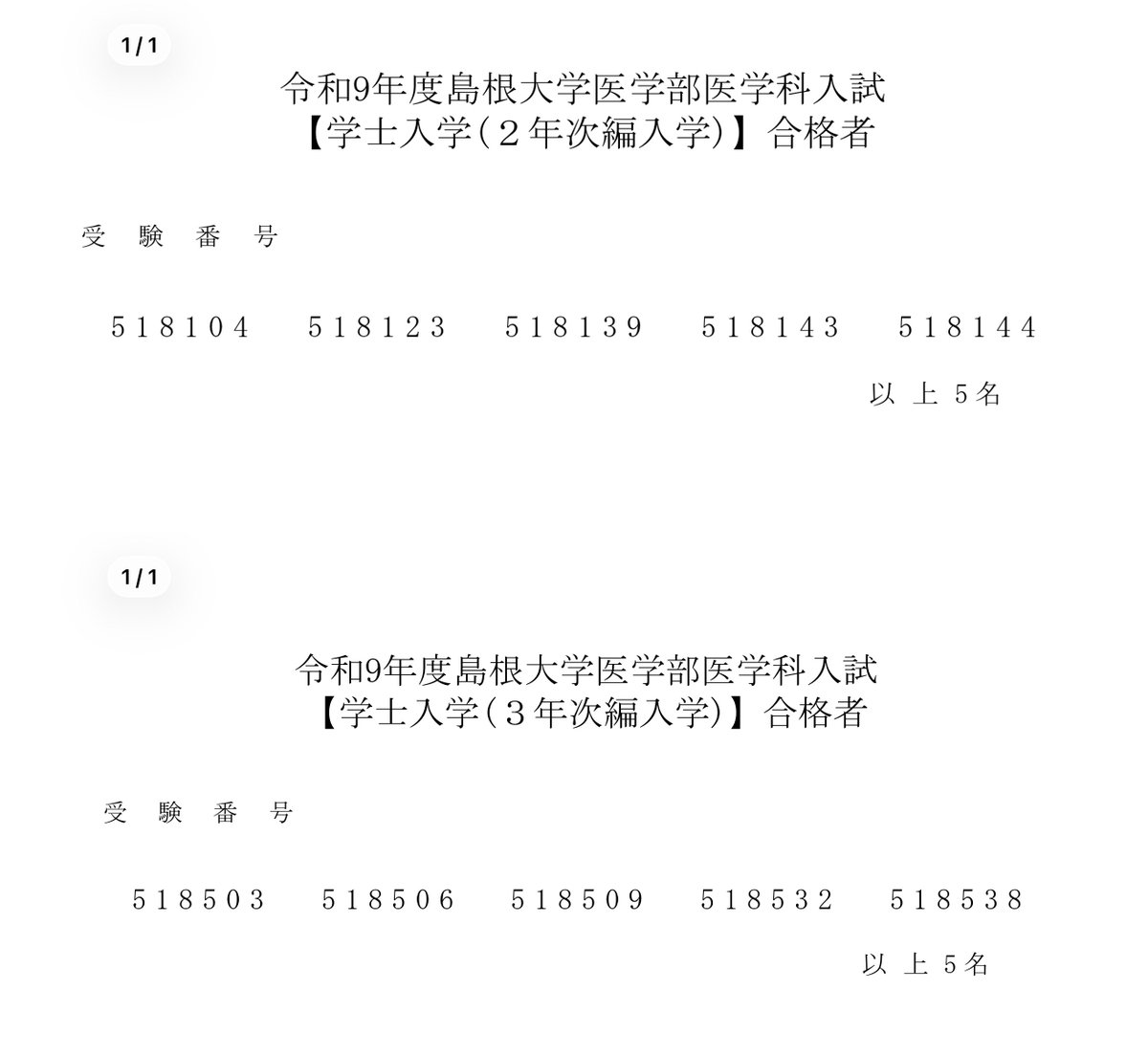 島根大学　医学部医学科　学士編入試験　一次対策　実戦予想模試5回分セット 医学部学士編入塾Cell@予備校🧬 on X: 