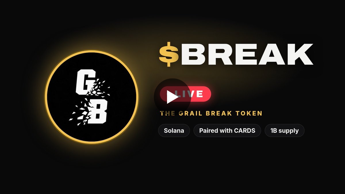 Grail Break on X: 