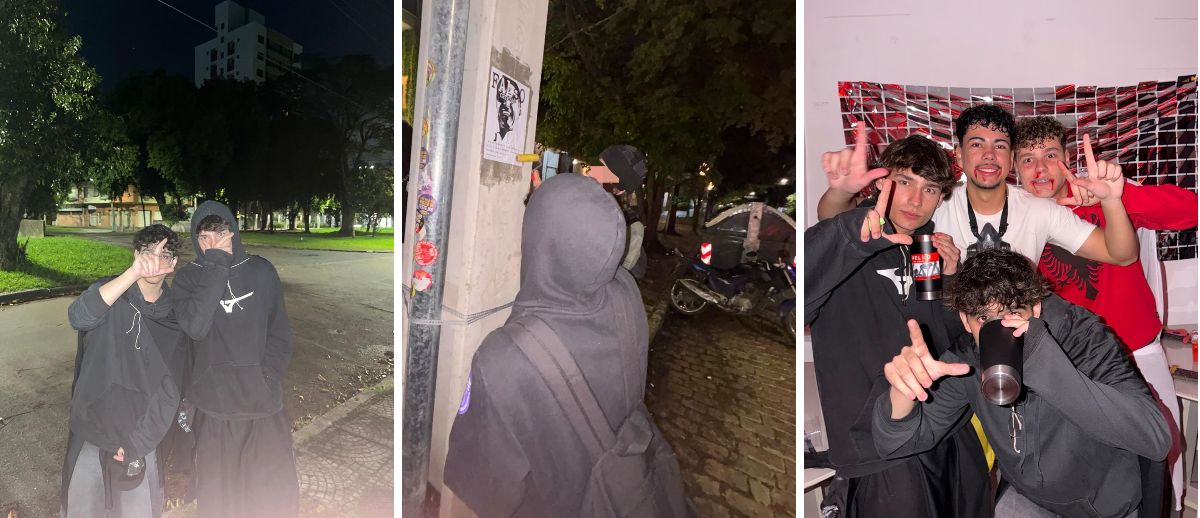 gui on X: "juventude resiste e os krl" / X