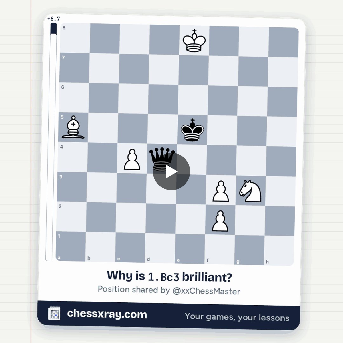 Chess X-Ray on X: 