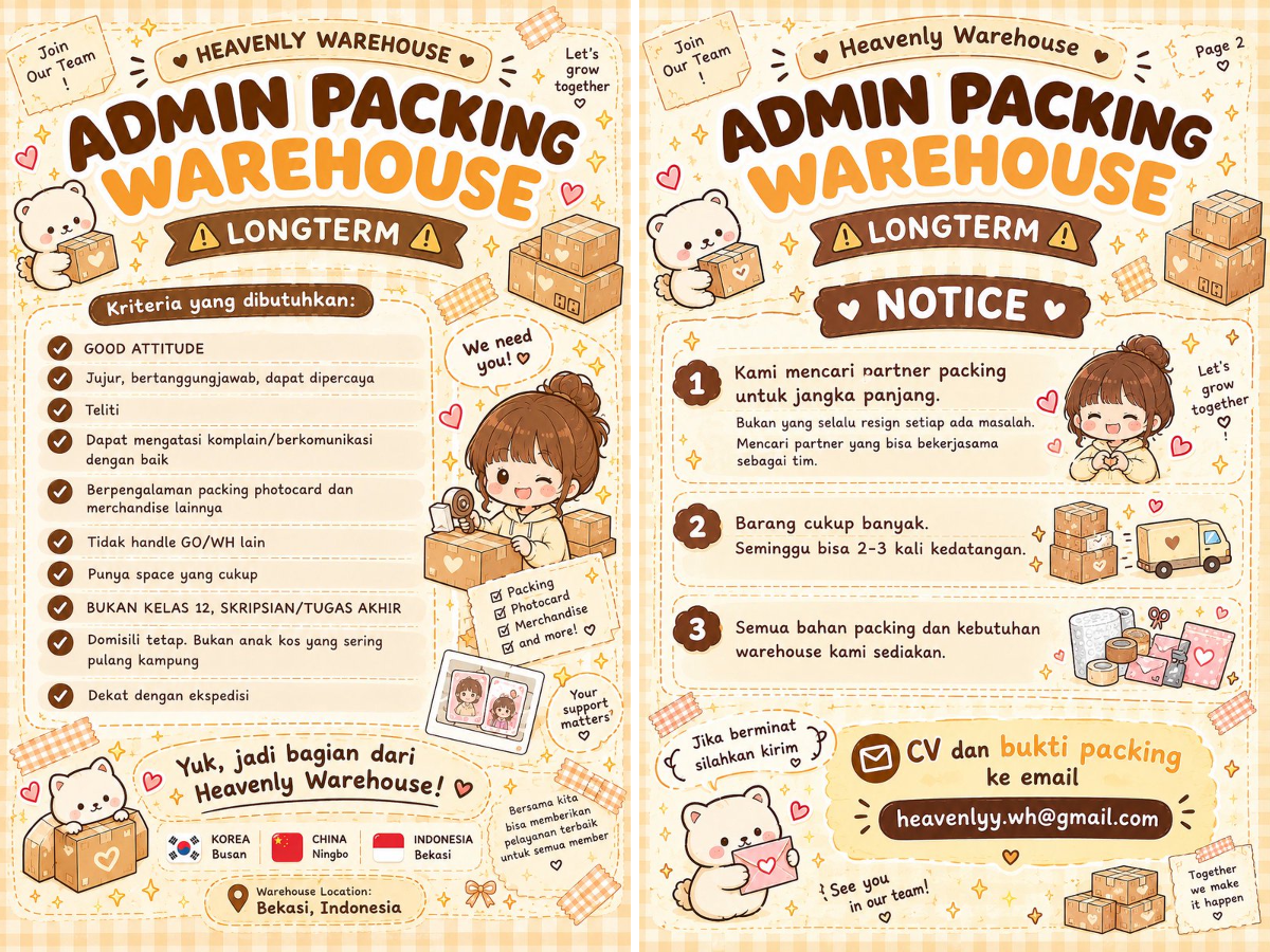 WAREHOUSE CHINA DAN KOREA🇨🇳🇰🇷 on X: 