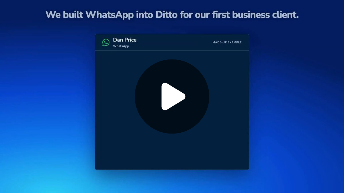 Ditto on X: 