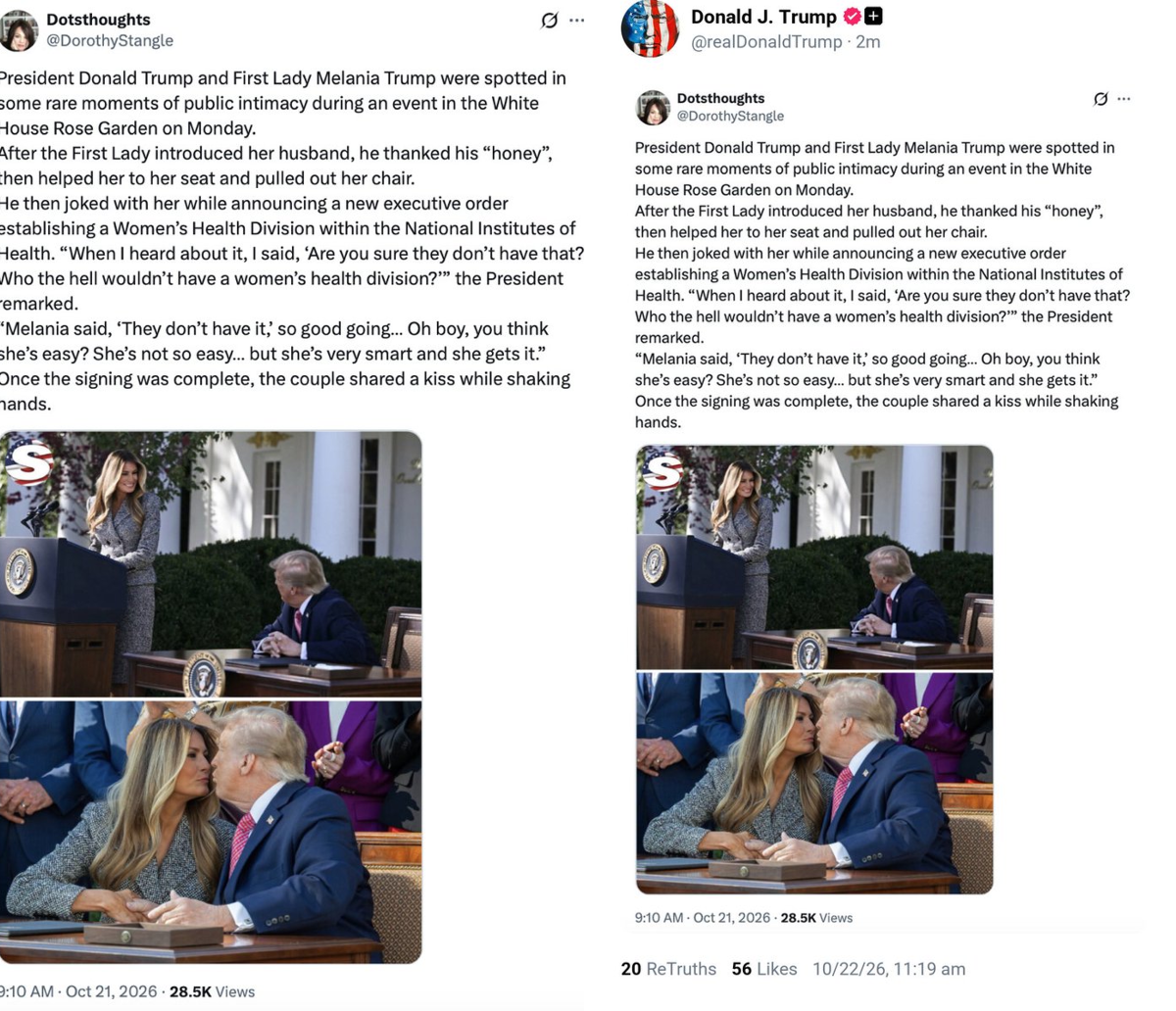 Commentary Donald J. Trump Truth Social Posts On X on X: 
