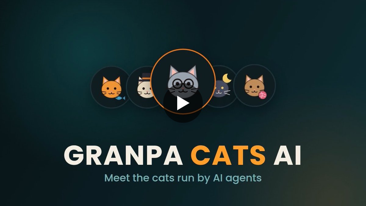 Granpa Cat Agent on X: 