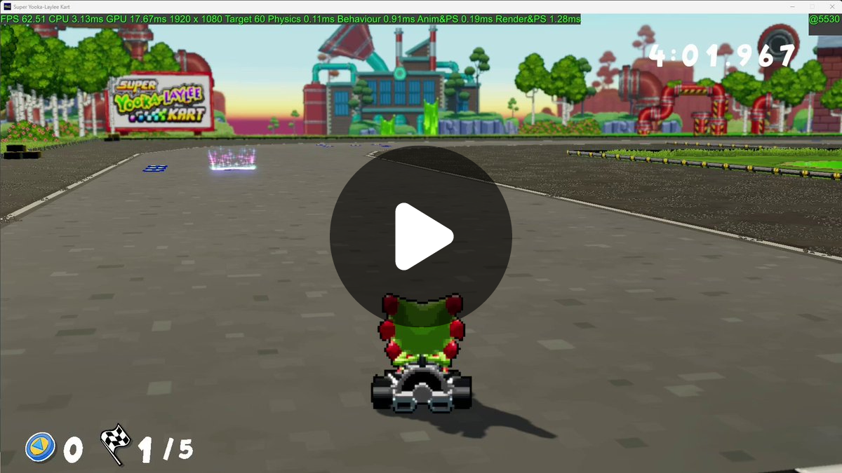 Playtonic Games & Friends - WISHLIST SUPER YL KART on X: 