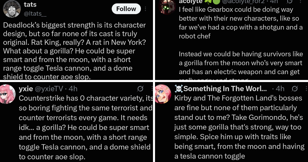 G̶a̶r̶b̶a̶g̶e̶ Based takes on X: 