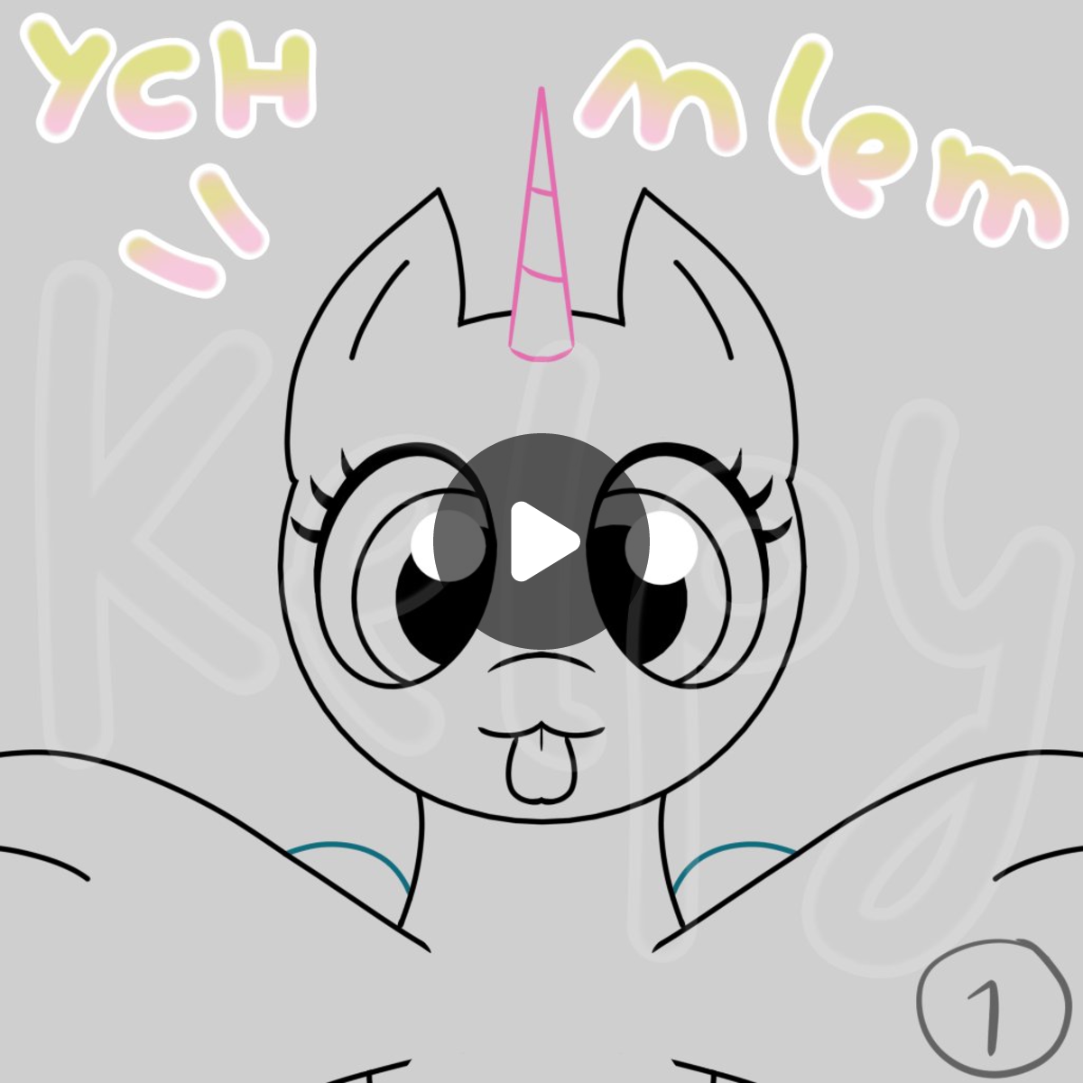 Crispy Kelpy (MLEM YCH Open) on X: 