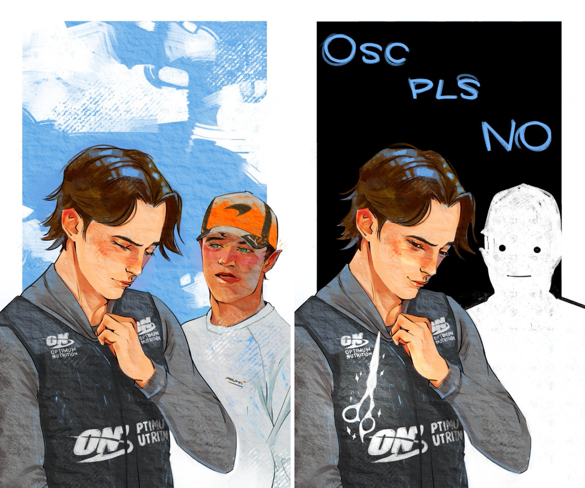 Freddy Mor on X: "#Landoscar #F1 oh" / X