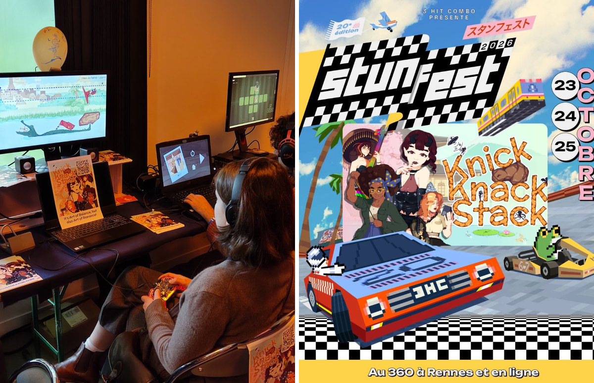 Knick Knack Stack ☀️ Wishlist on Steam 🤍 on X: "Last day of Stunfest ...