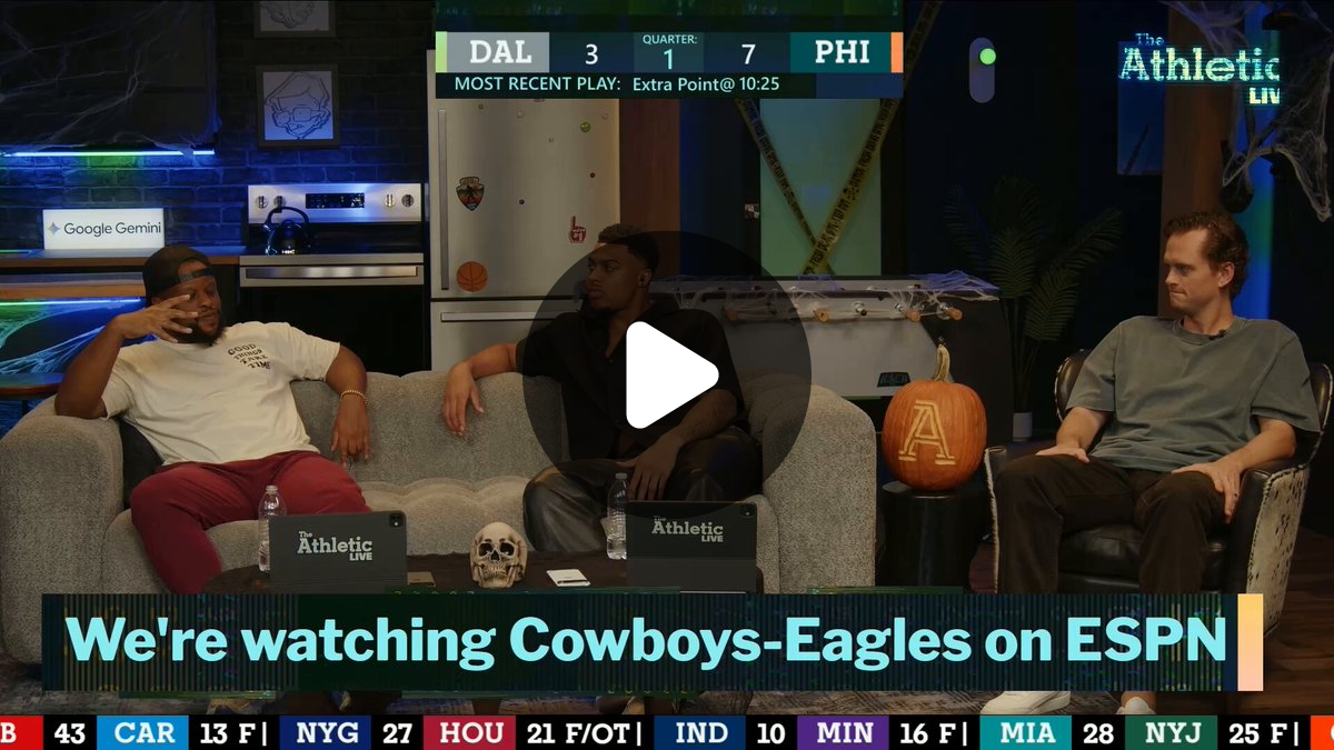 The Athletic LIVE on X: 