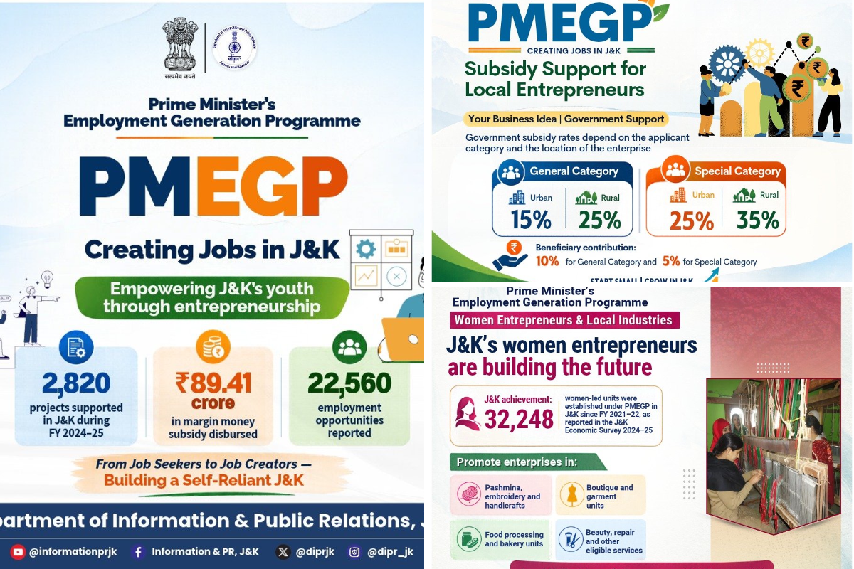 Information & PR, J&K on X: 