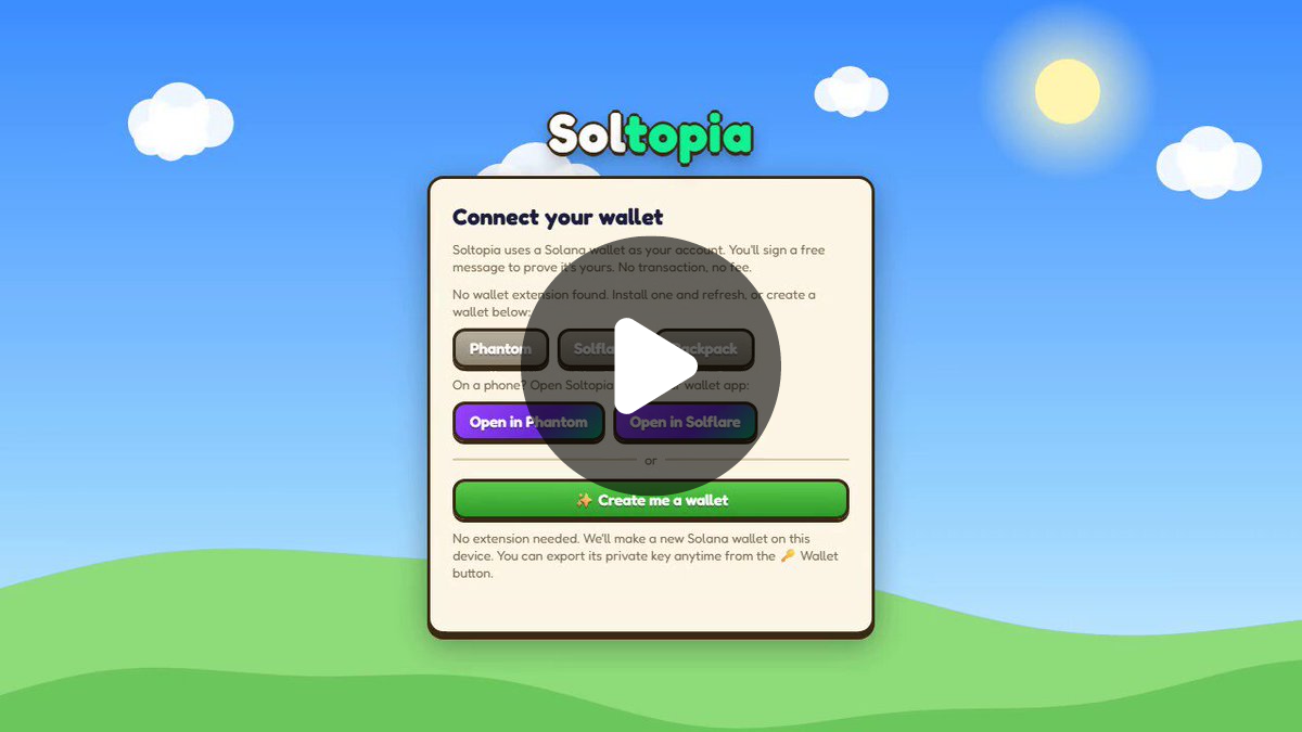 Soltopia on X: 
