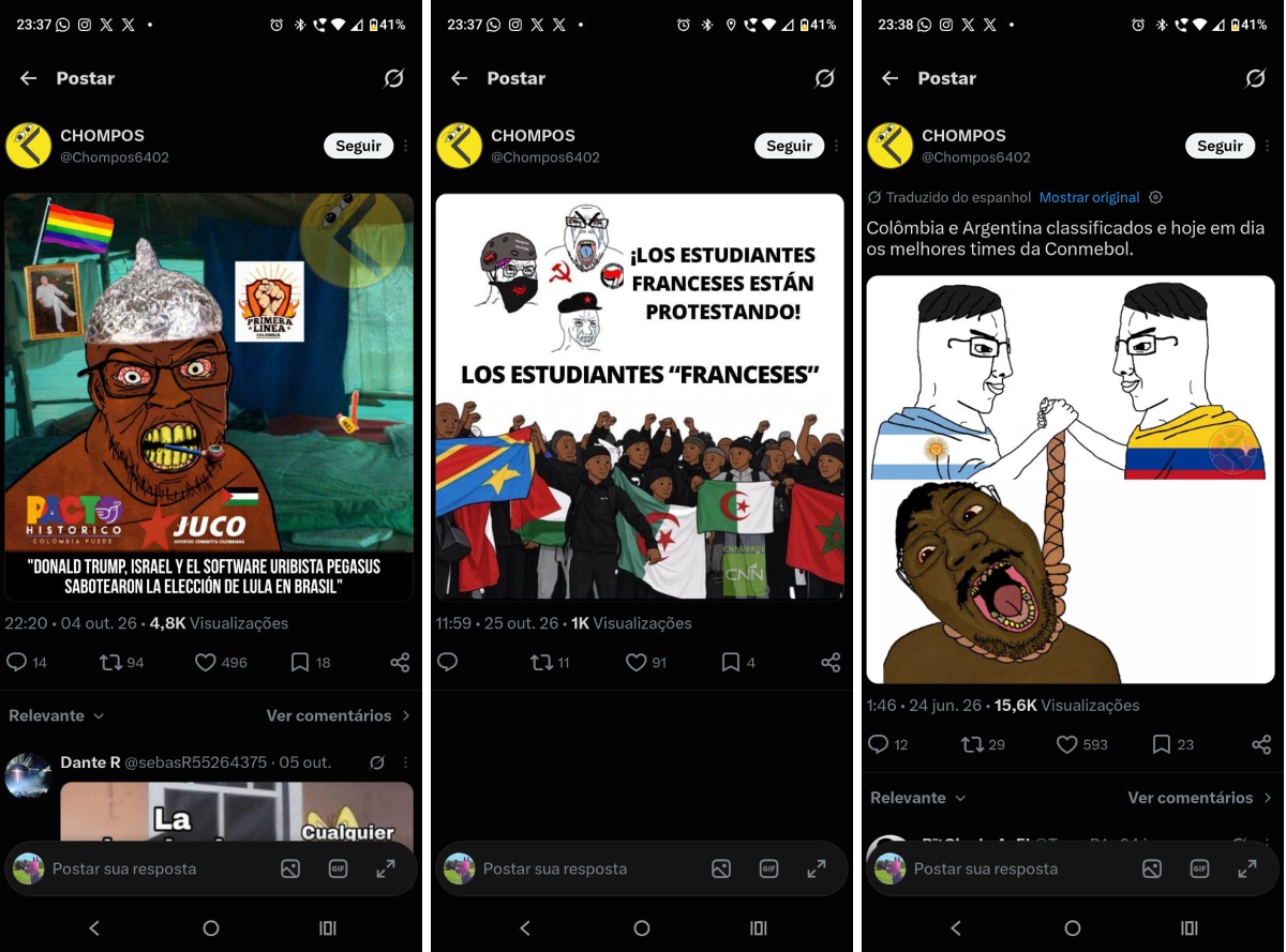 Davi on X: "@comunadememes Os posts do cara e tem 'esquerista anti ...