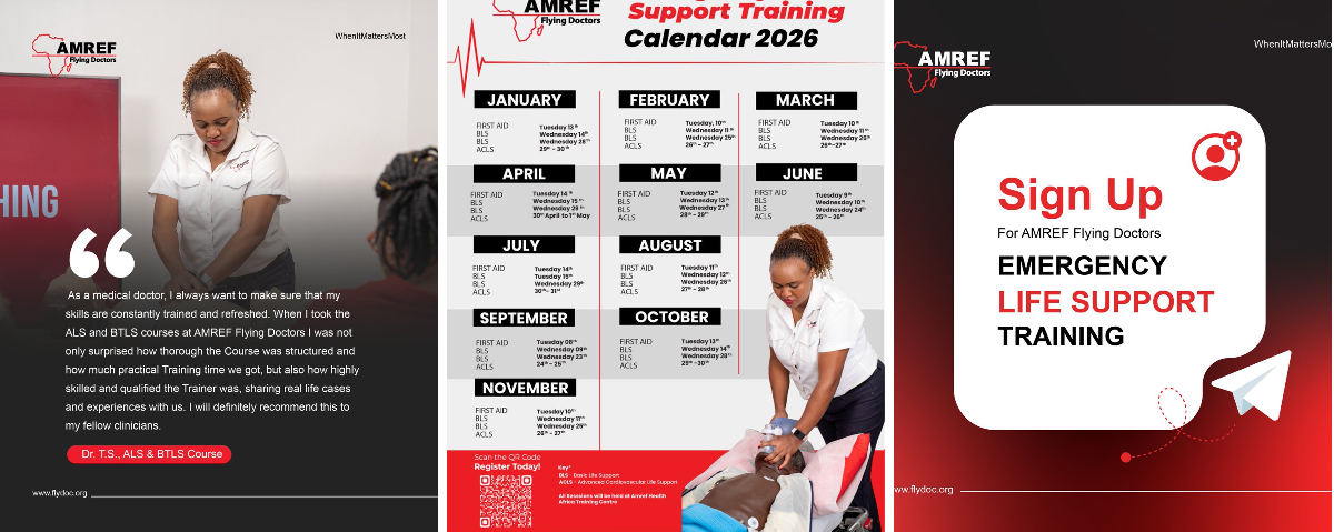 AMREF Flying Doctors on X: 