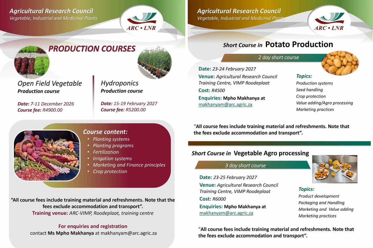 National Department of Agriculture on X: 