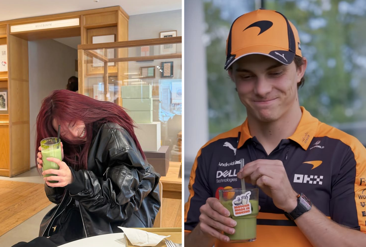 Oscy. on X: "Matcha loving daughter Matcha hating dad" / X